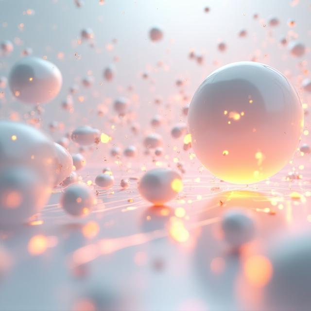 Abstract depiction of market momentum and social signals